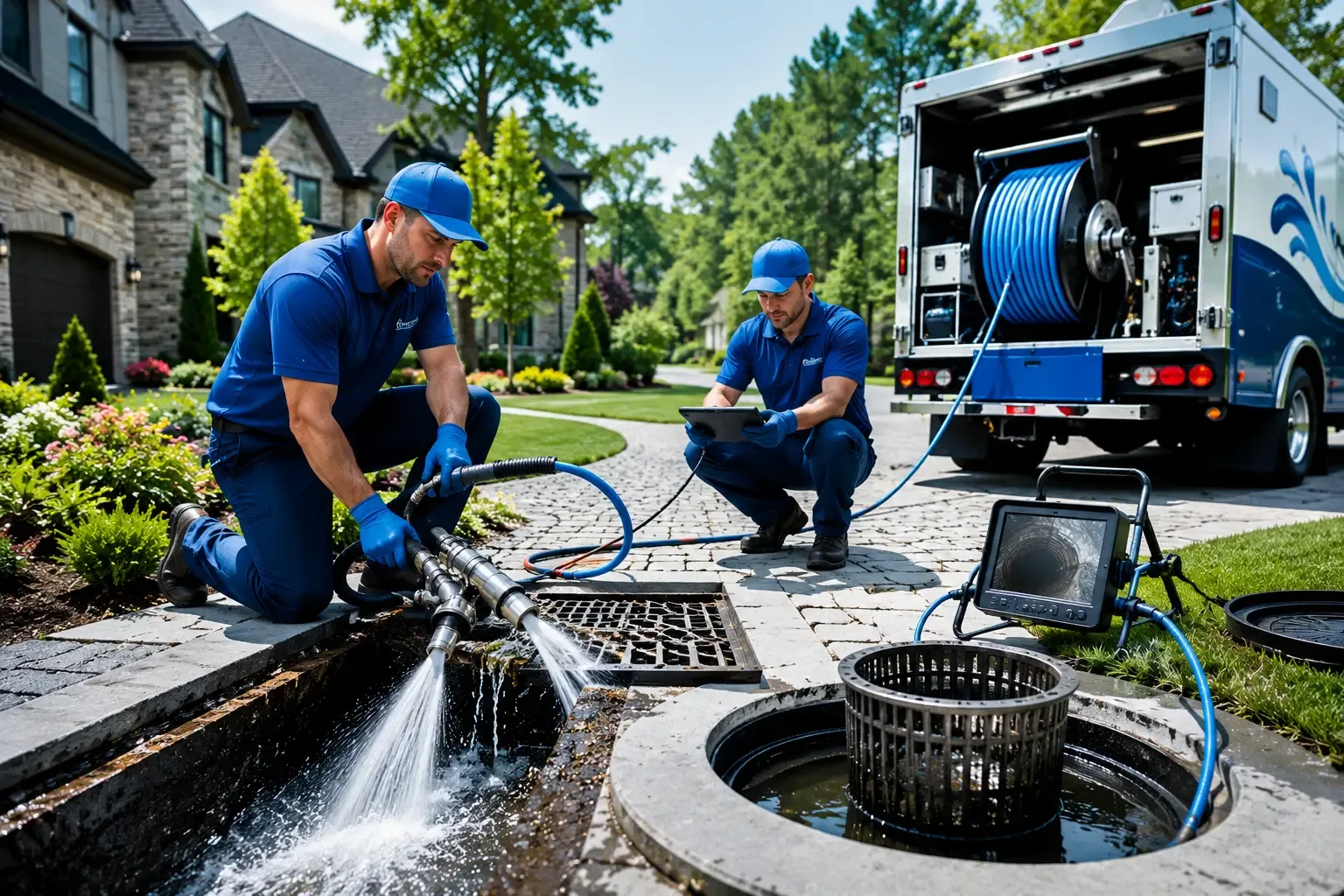 Local outdoor drain cleaning professionals in Waiteville, WV